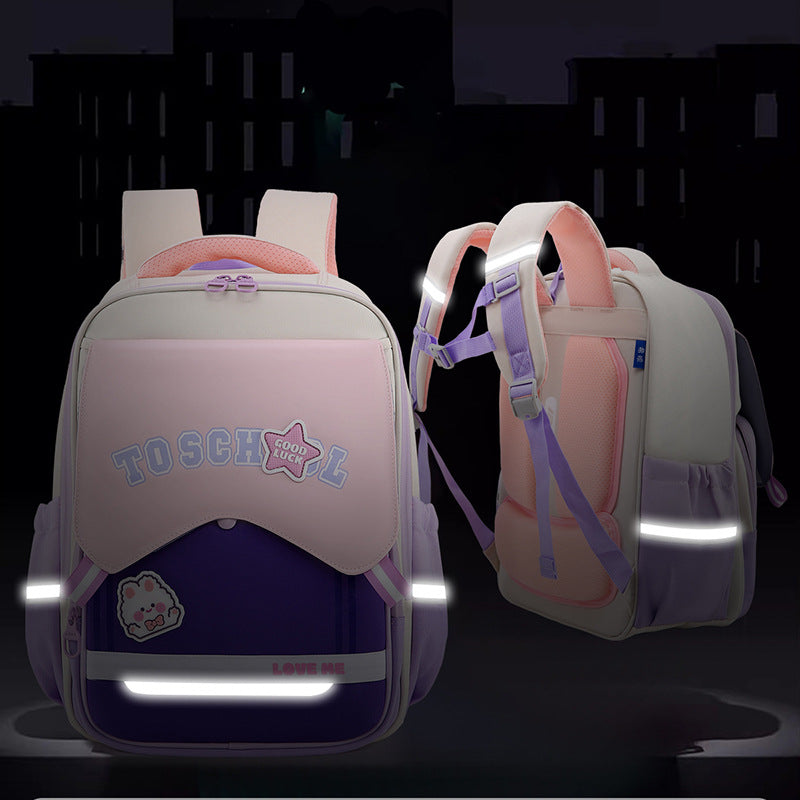 Fashion Children's Lightweight Double-shoulder Backpack